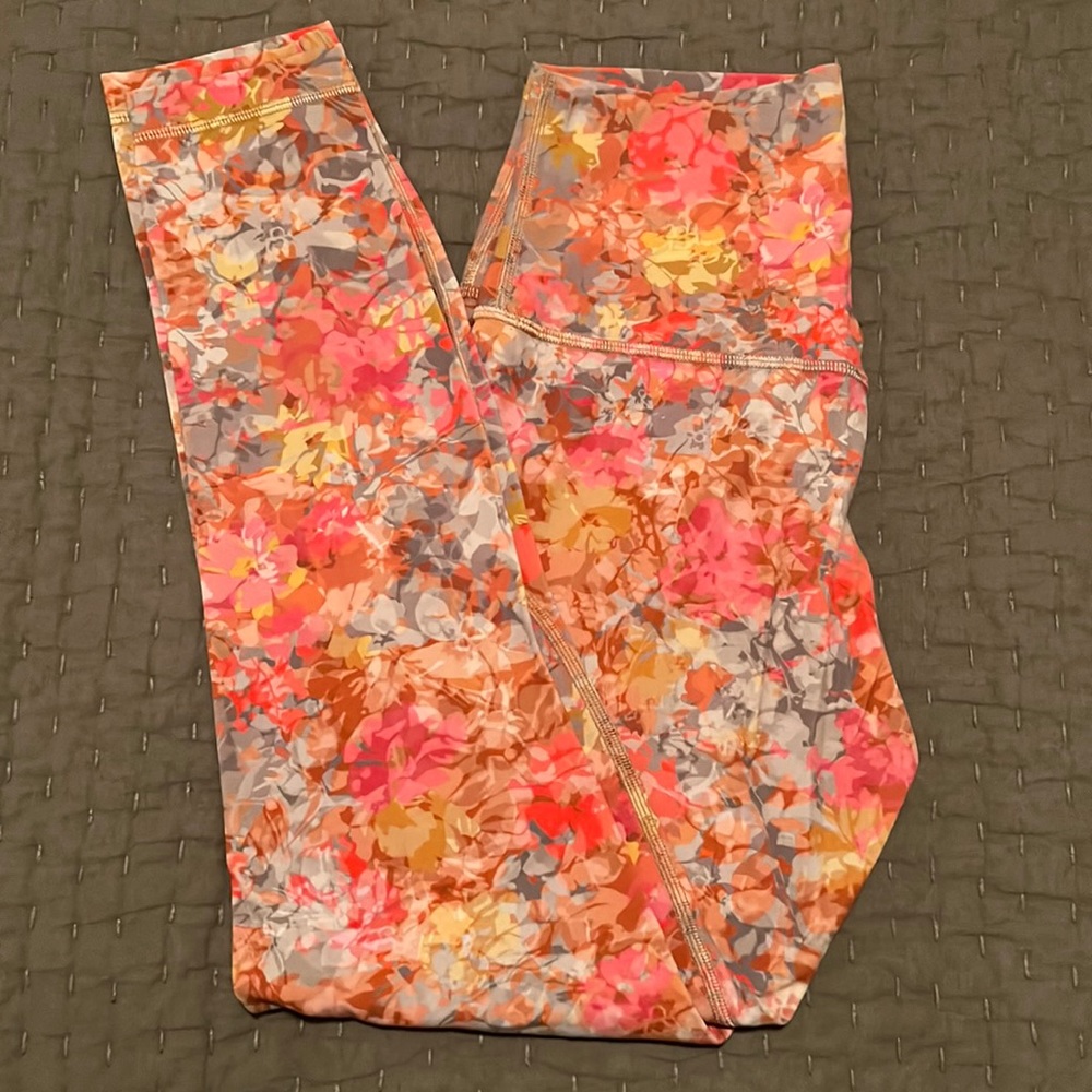 Floral, multi-print lululemon leggings